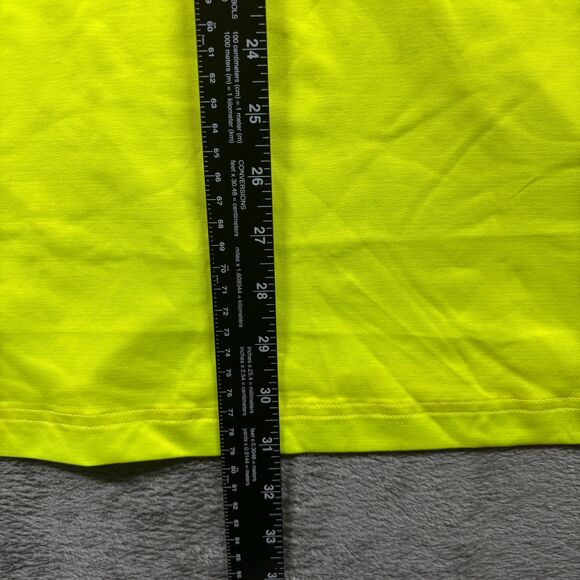 Lands End Delta Airlines Uniform Polo Shirt Reflective Crew Work Yellow XL G313 - Picture 7 of 10